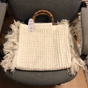 Scoop Fringed Bag
